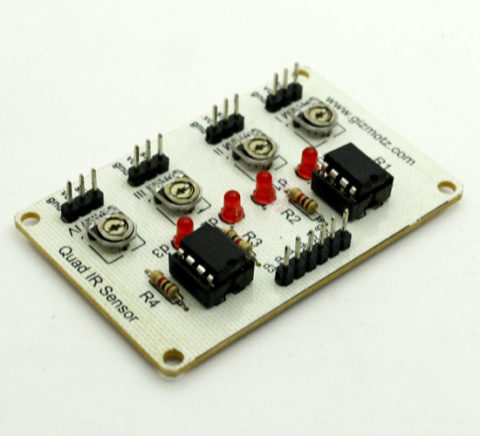 quad IR sensor module