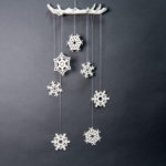 3D Printed Snowflakes for Home Decor